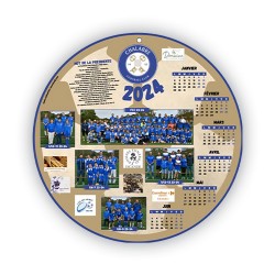 Calendrier rond ● cartonné...