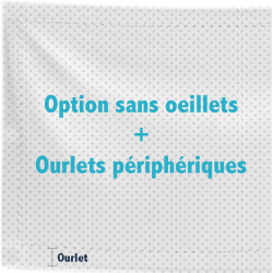 Bâche microperforée