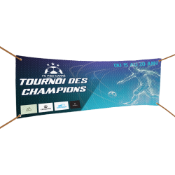 Bâche microperforée