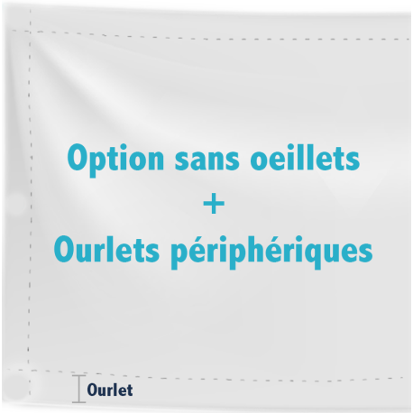 Bâche PVC ● double face identique