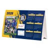 Calendrier chevalet simple A5 ● cartonné ● 2 faces